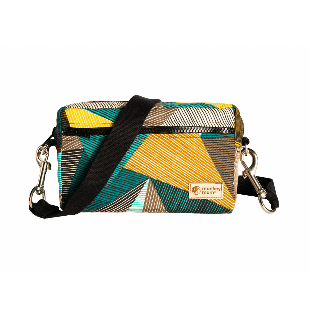 Monkey Mum® Multifunctional belt bag for Carrie carrier - Charming Geometry