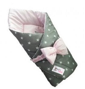 Swaddle Wrap - Stars Pink