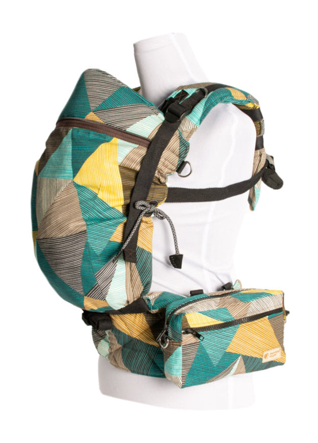 Monkey Mum® Multifunctional belt bag for Carrie carrier - Charming Geometry