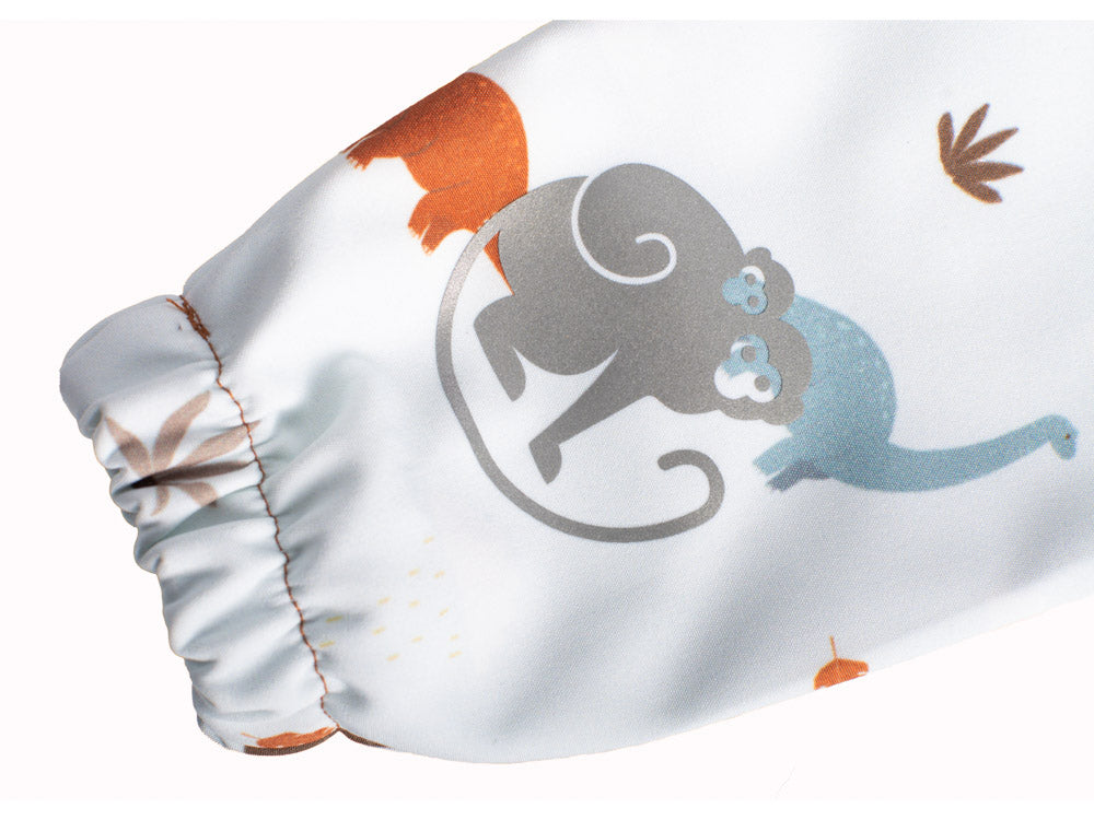 Children's softshell pants with membrane Monkey Mum® - Dinosaur Story