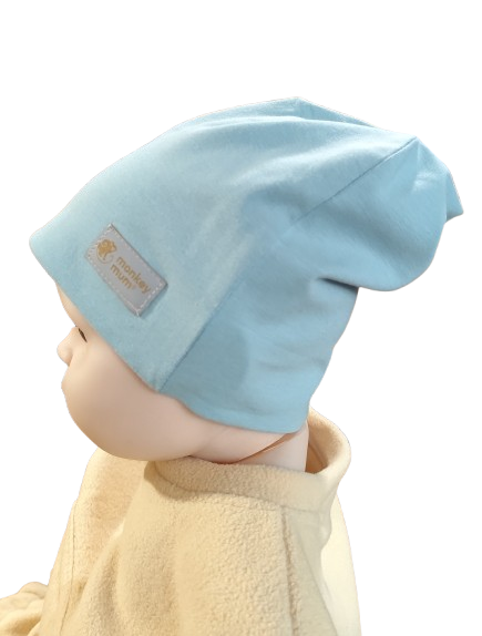 Čepice Monkey Mum® - Světle modrá