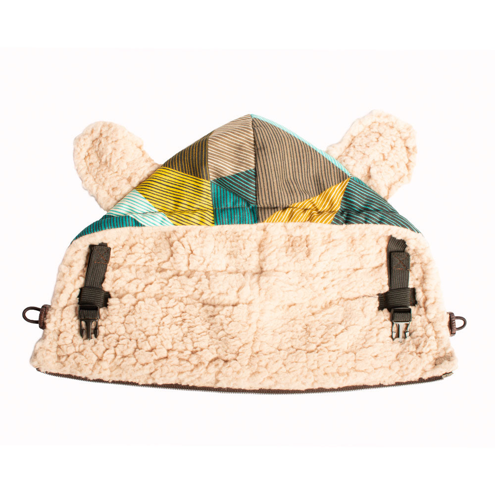 Monkey Mum® Insulated hood for Carrie carrier - Charming Geometry