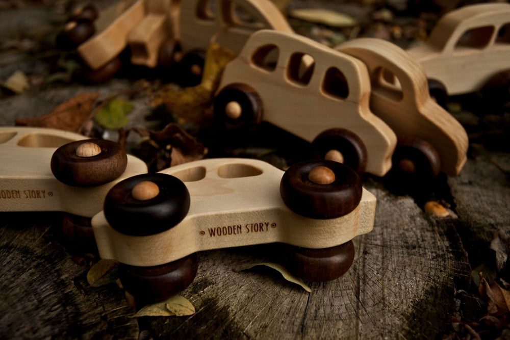Wooden Story Terep játékautó