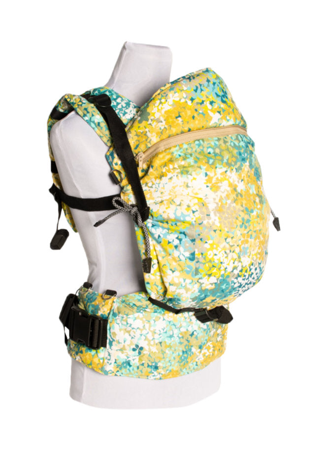 Monkey Mum® Ergonomic adjustable carrier Carrie - Blooming Meadow