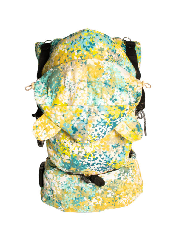 Monkey Mum® Lightweight hood for Carrie carrier - Blooming Meadow