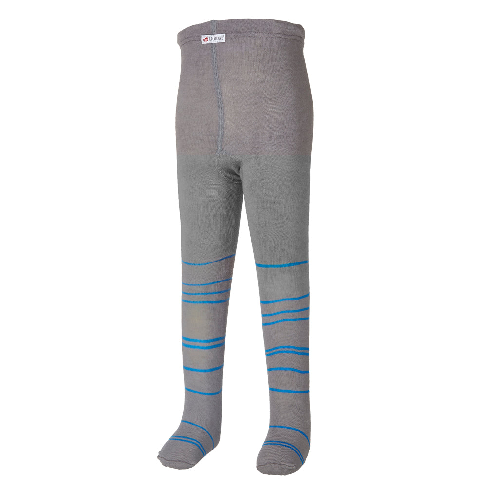 Outlast® tights - mörkgrå/blå