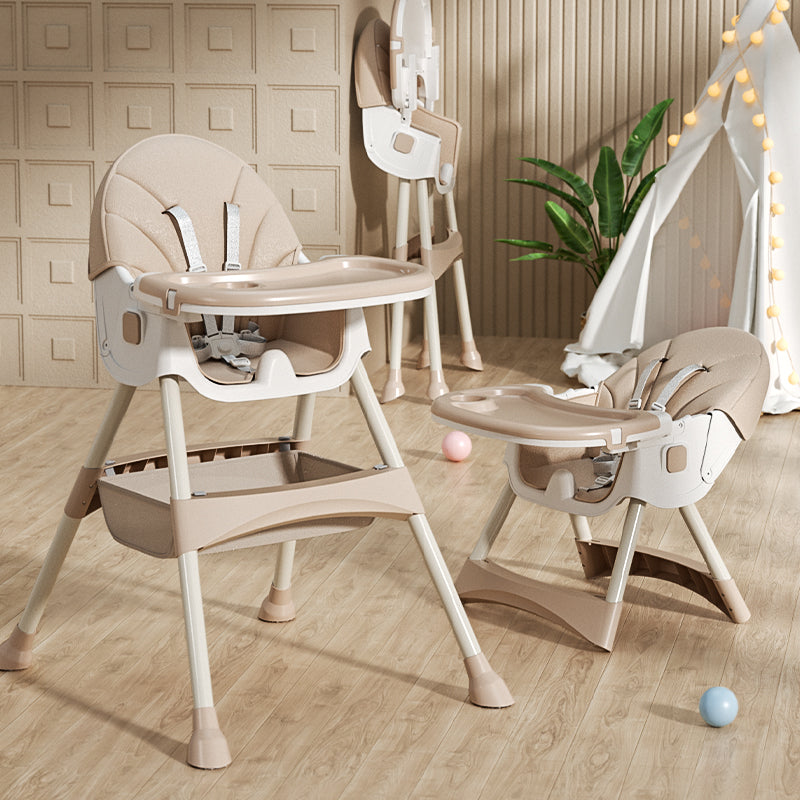 2-in-1 Comfort Children's High Chair - Beige - unpacked