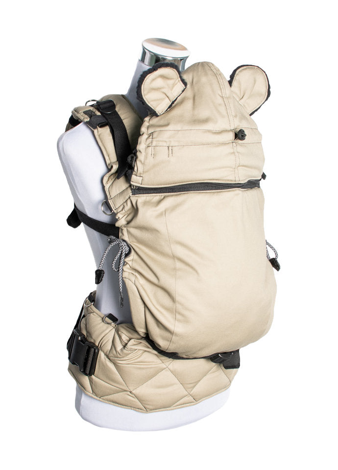 Monkey Mum® Insulated hood for Carrie carrier - Desert Sand