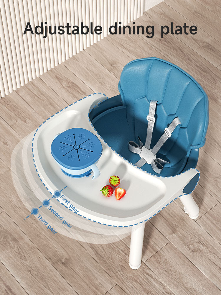Grow 2-in-1 Children's High Chair - Blue - Unboxed