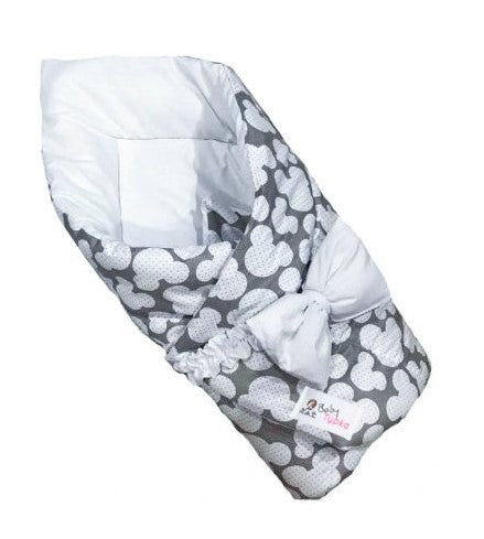 Swaddle Wrap - Mickey White